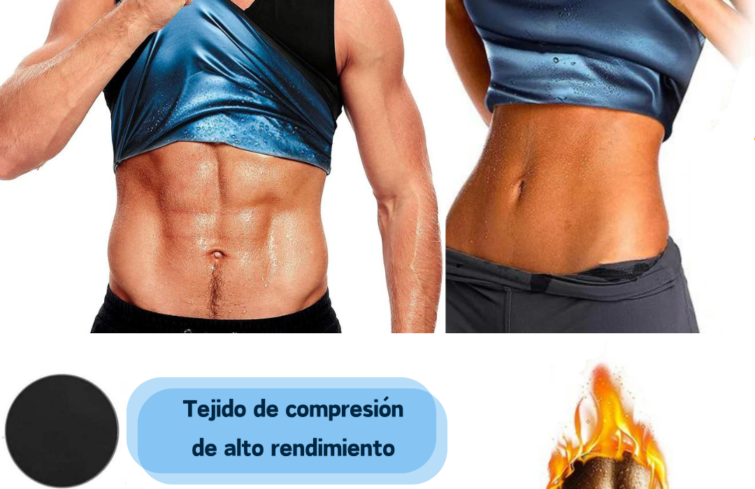 🎁Promoción del 50%🎁 Camiseta Faja Efecto Sauna: Para Hombres y Mujeres